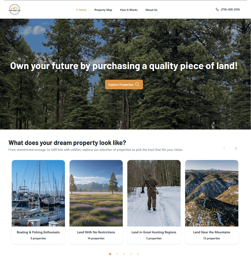 Front Range Land Sales
